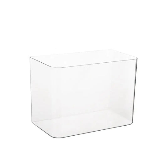 PET+ABS Transparent with Lid Aquarium Drop Resistant Hydroponic Tank Turtle Tank Fish Tank