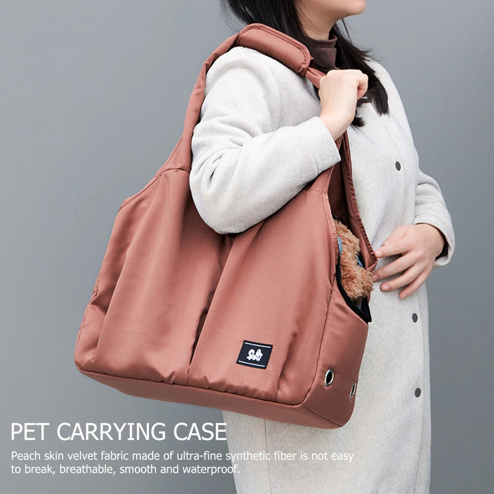 Breathable Cat Carrier Bag Cats Transporter Bag Portable Puppy Shoulder Bags Travel Pet Carrier for Cat Dog Pets Handbag