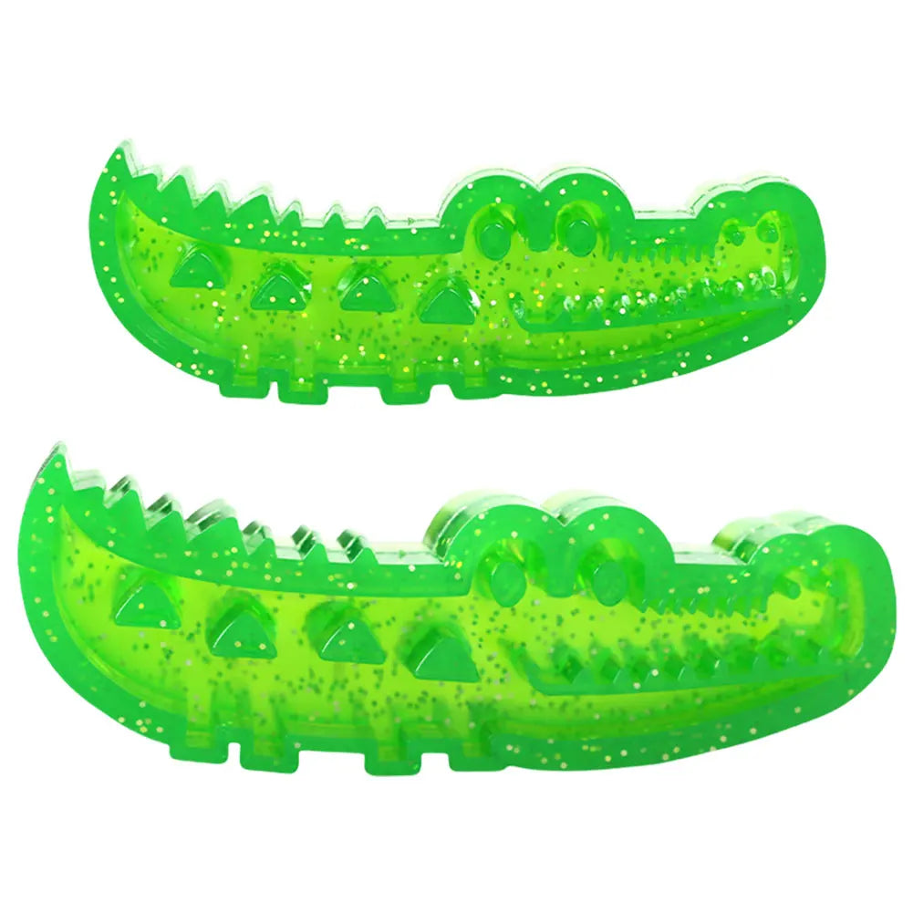 Dog Slow Feeder Puzzle Toy Alligator Treat Interactive Dispenser Interactive Dog Puzzle Toy for Small Medium Large Dogs