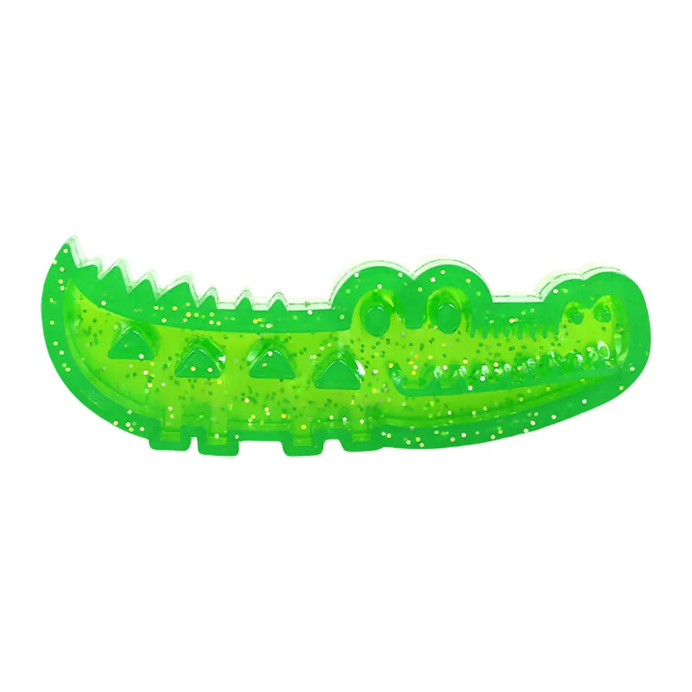 Dog Slow Feeder Puzzle Toy Alligator Treat Interactive Dispenser Interactive Dog Puzzle Toy for Small Medium Large Dogs