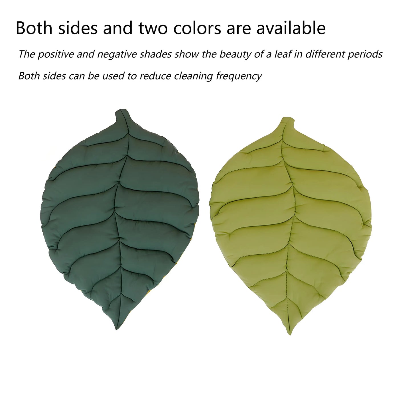 4-Season Pet Sleeping Pad - Durable Leaf Design Mat for Cats & Dogs, Cage or Floor Use