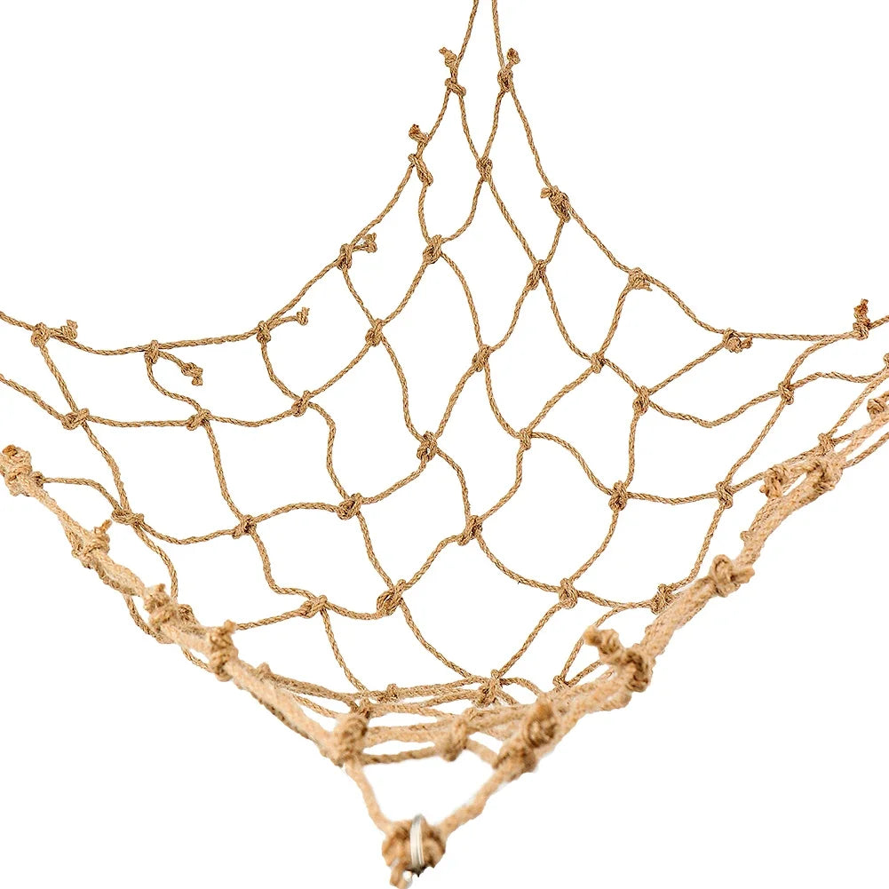 40*40cm Parrot Climbing Net Bird Toy Swing Rope Net Bird Stand Net Hammock With Hook Bird Hanging Climbing Chewing Biting Toys