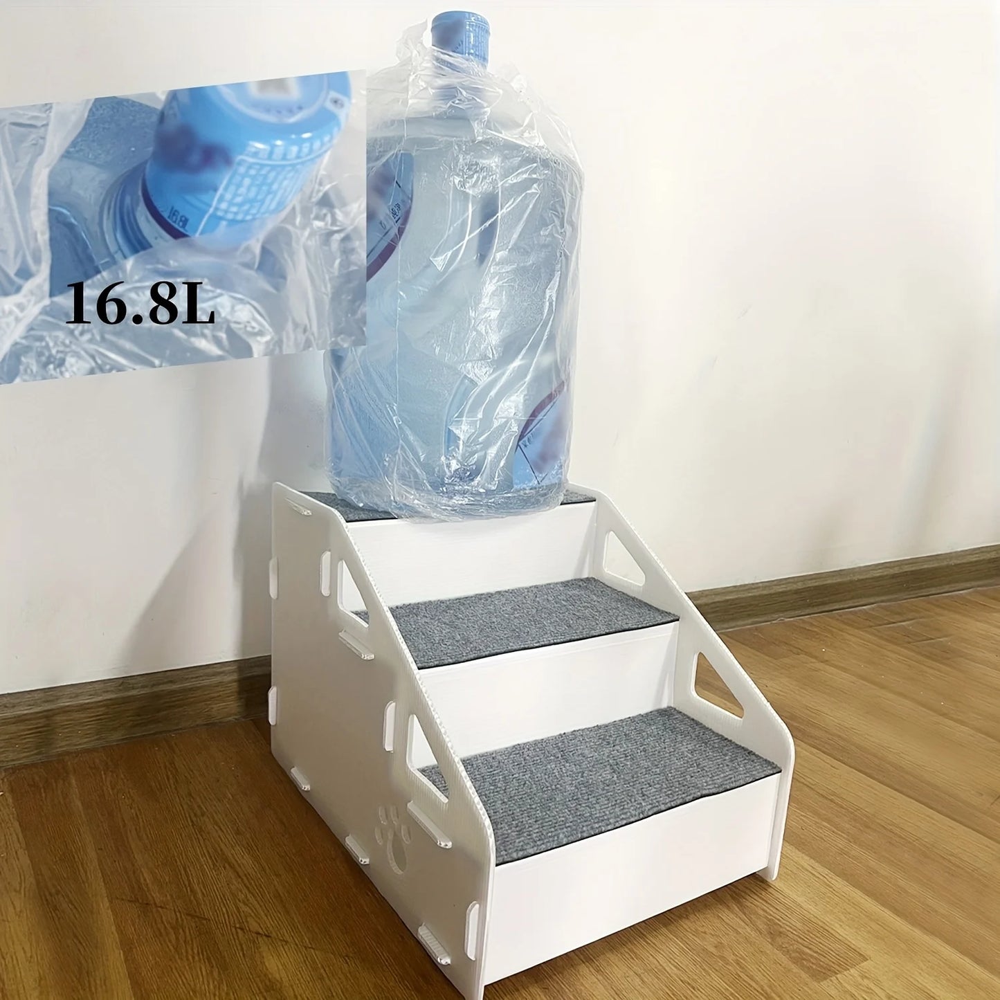 3/4 Steps Pet Stair Detachable Portable Secure Steps Dogs Ramp Ladder for Older Dogs Kitten Cars Sofa Climbing Aids Pet Supplies