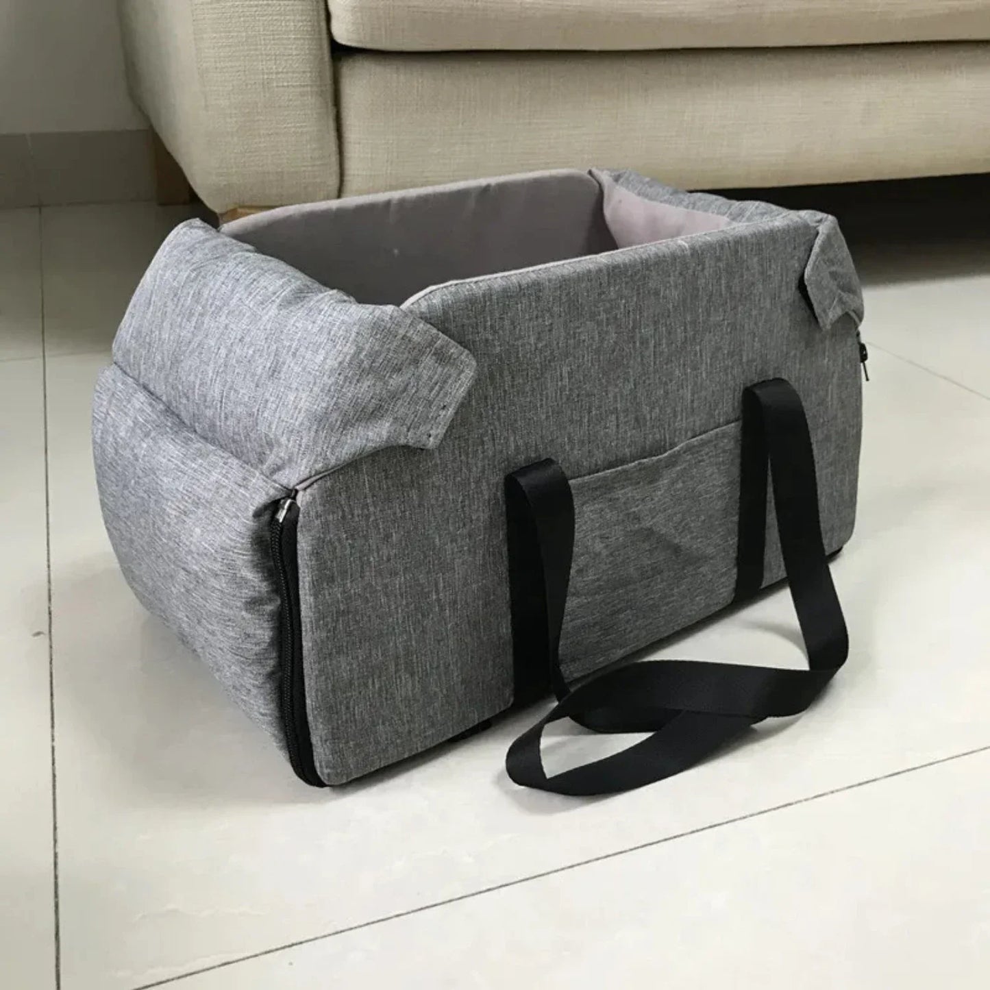Portable Car Safety Pet Seat  medium/Small Dogs Cat Travel Central Control Cat DogBed Transport Dog Carrier Protector DogBags